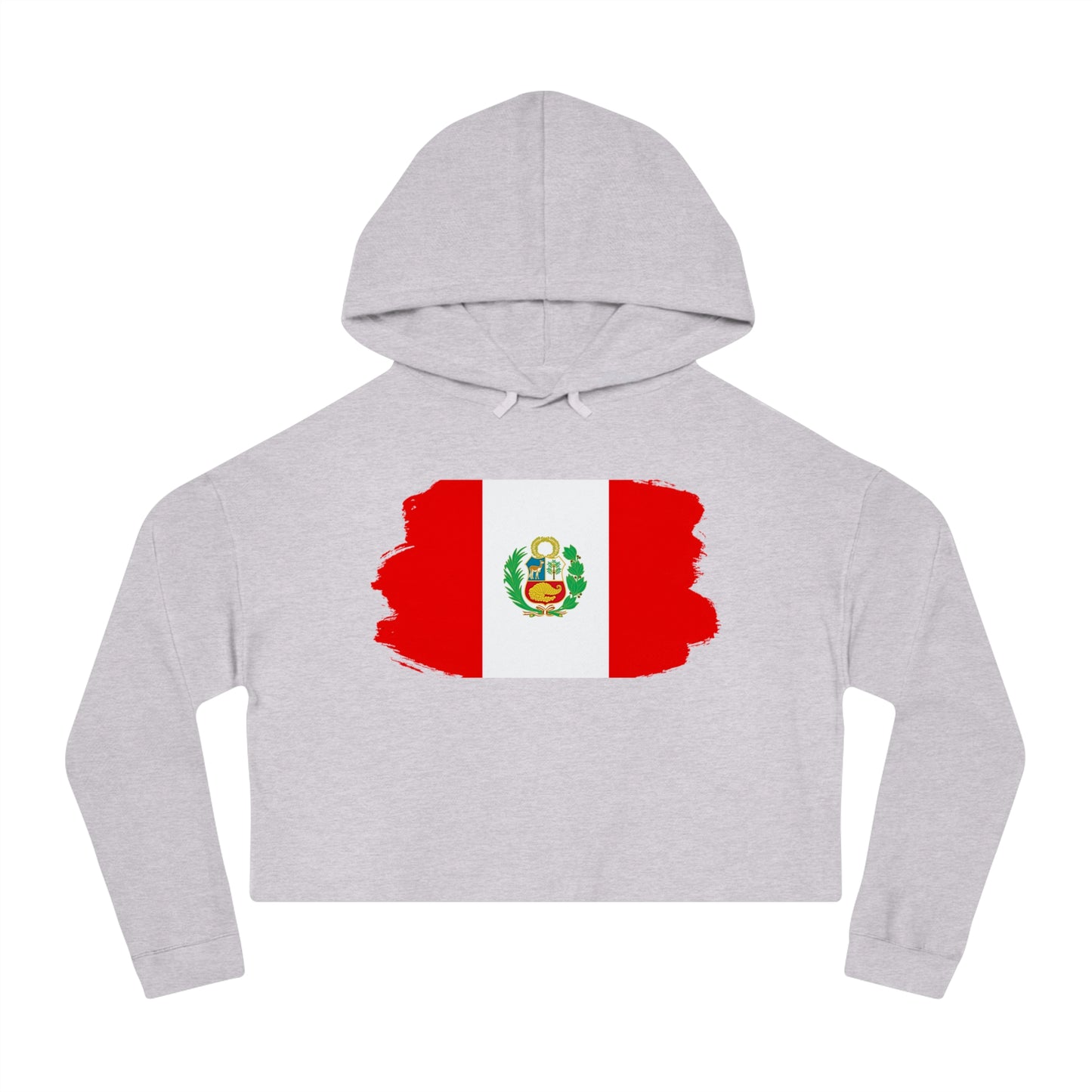 Cropped Hooded Sweatshirt - Peru