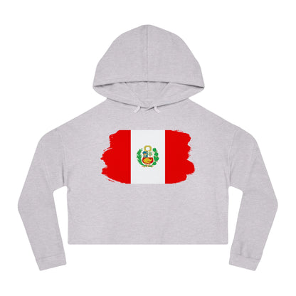 Cropped Hooded Sweatshirt - Peru