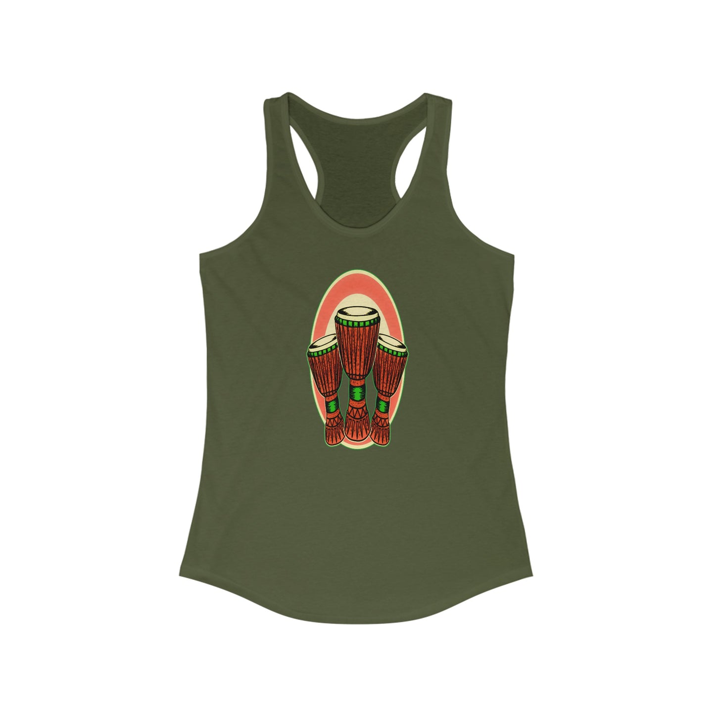 Racerback Tank - Djembe