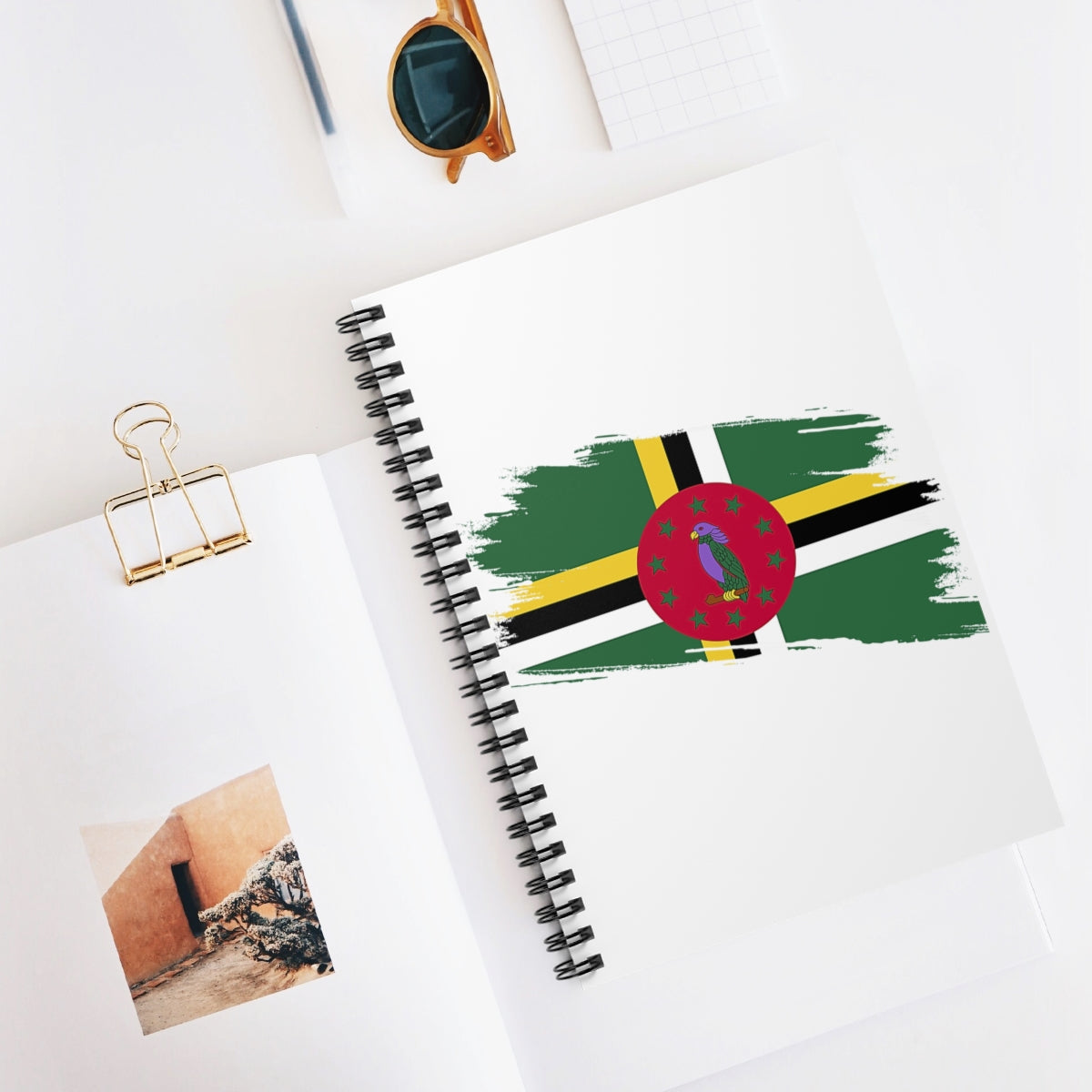 Spiral Notebook - Dominica