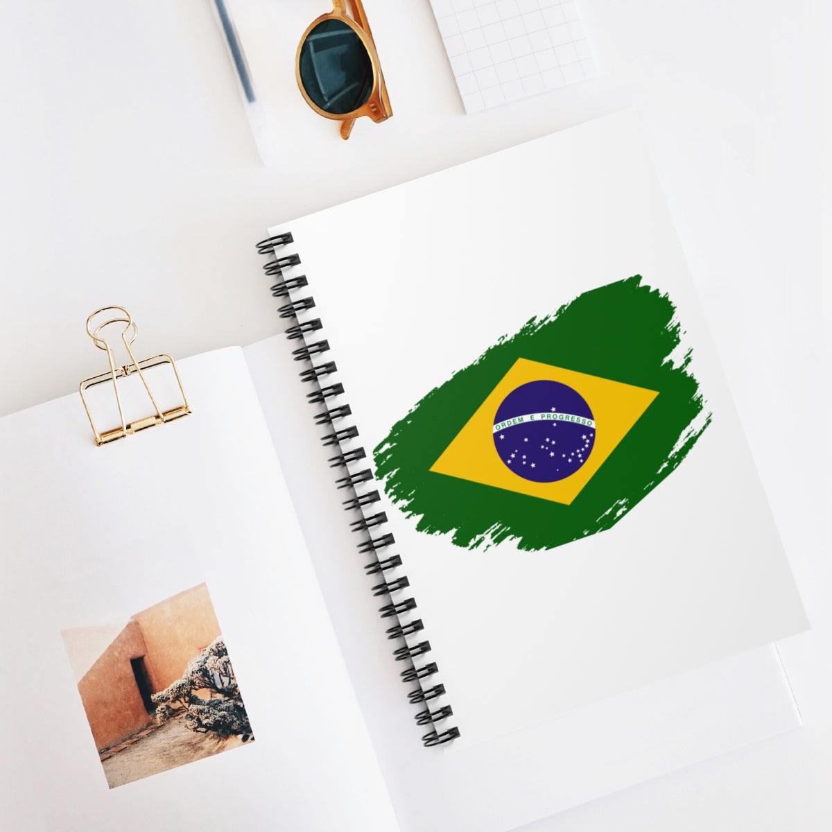 Spiral Notebook - Brazil