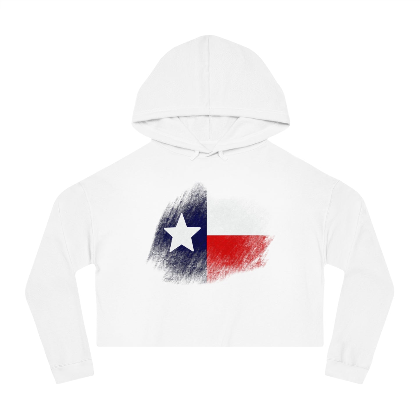 Cropped Hooded Sweatshirt - Lone Star