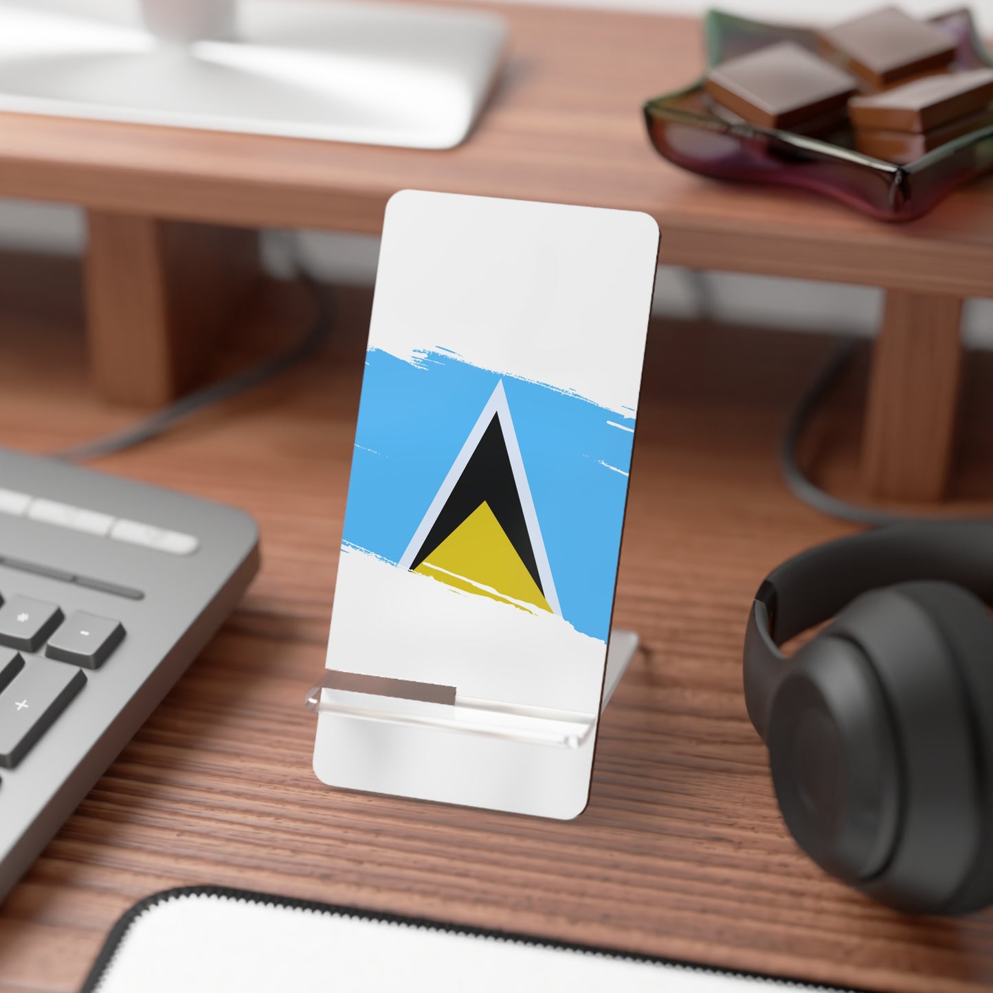 Mobile Display Stand - St. Lucia