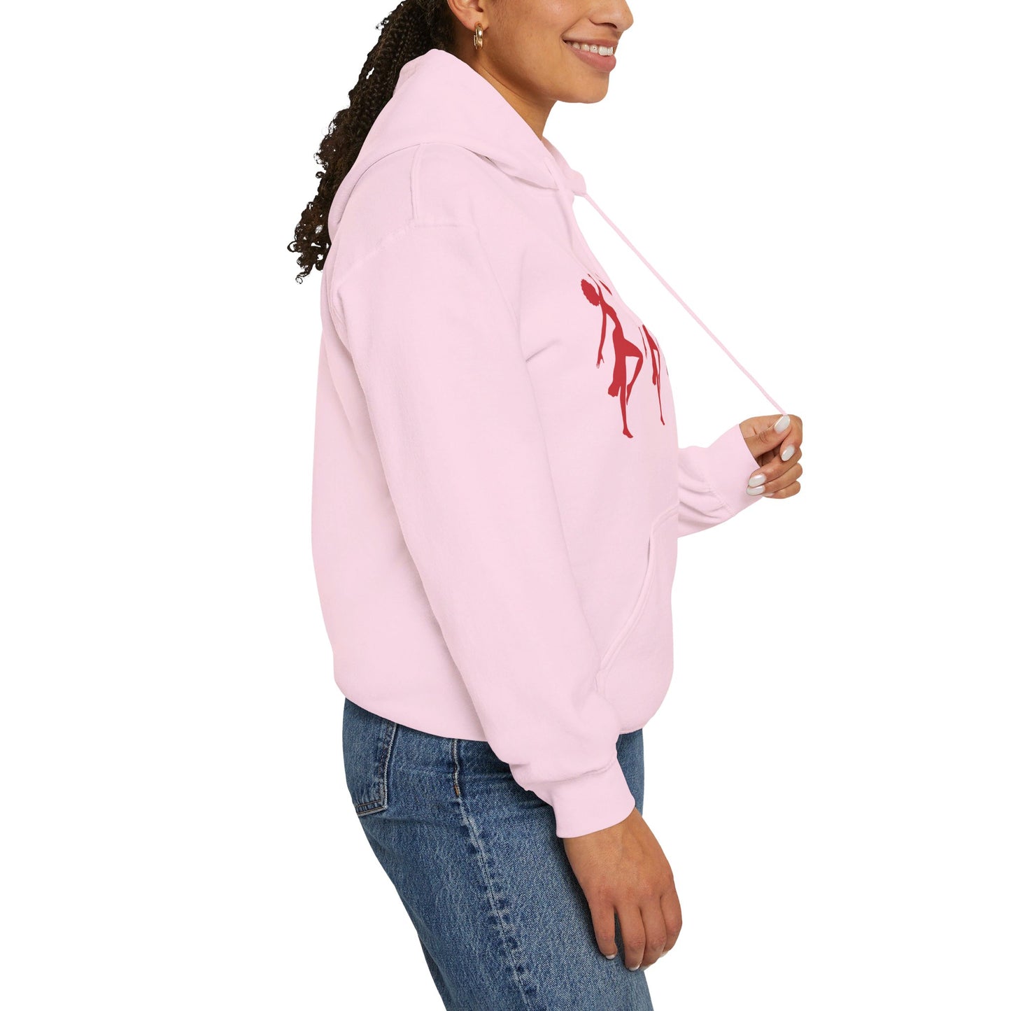 Unisex Hooded Sweatshirt - African Dance