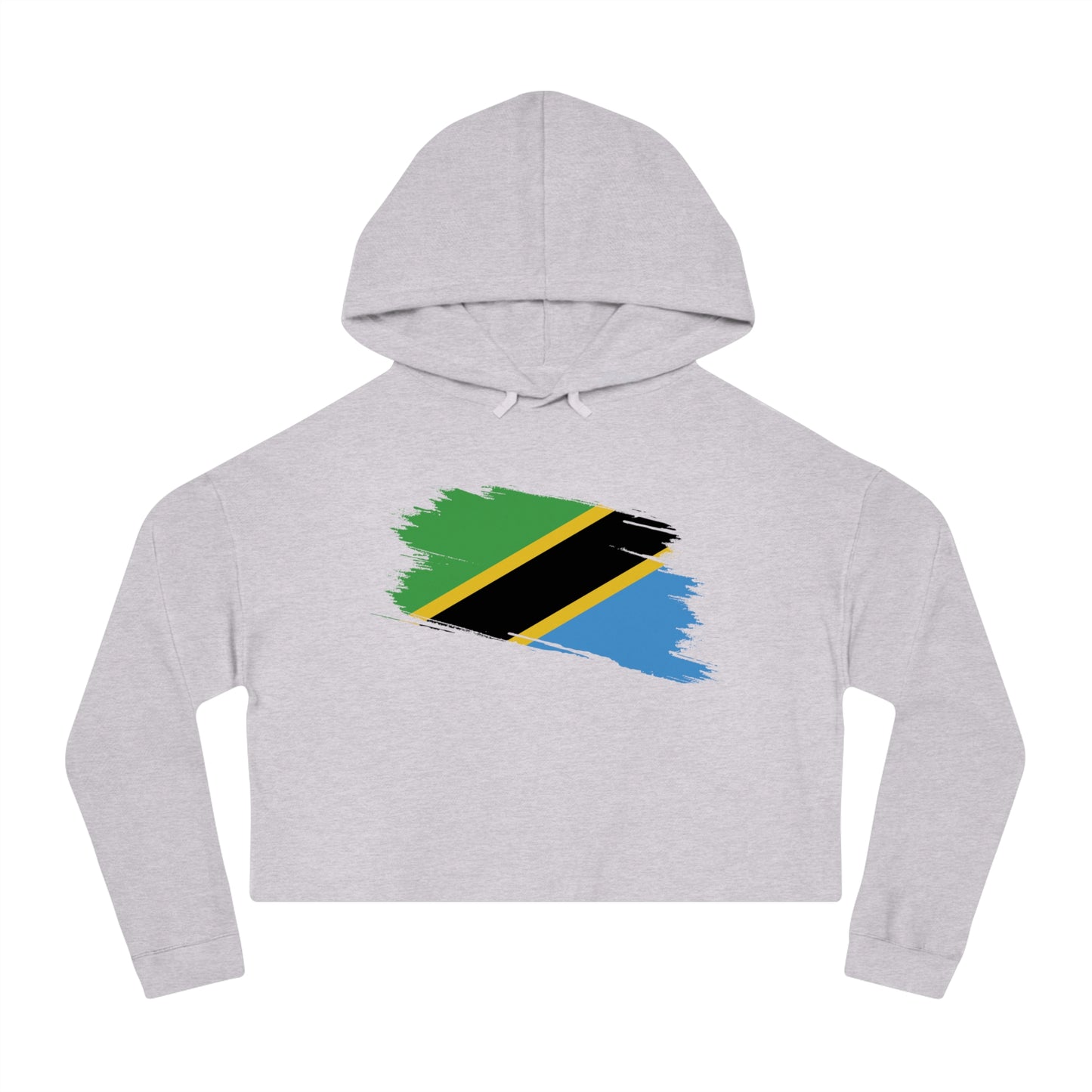 Cropped Hooded Sweatshirt - Tanzania