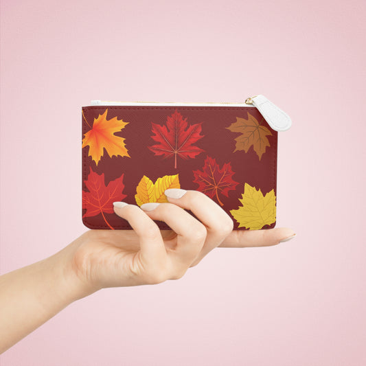 Mini Wallet - Fall Leaves