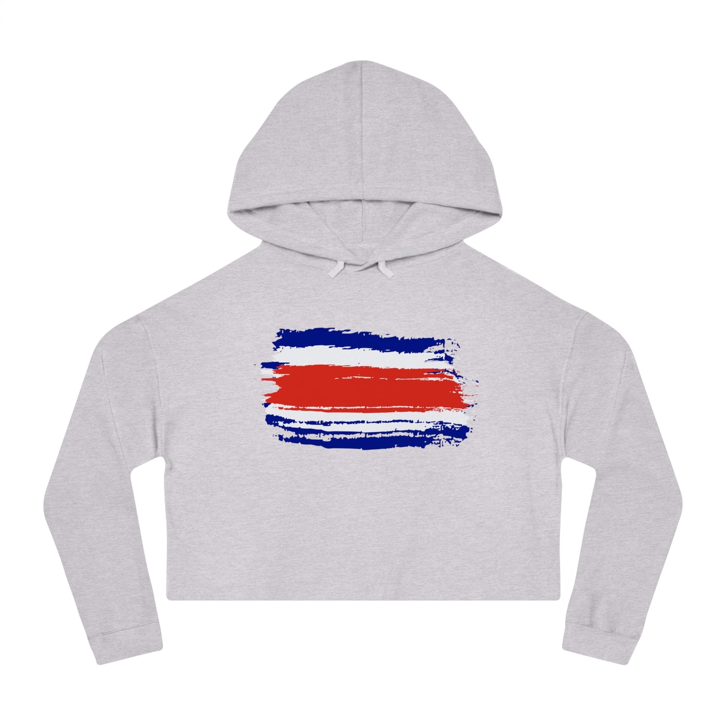 Cropped Hooded Sweatshirt - Costa Rica