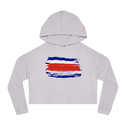 Cropped Hooded Sweatshirt - Costa Rica