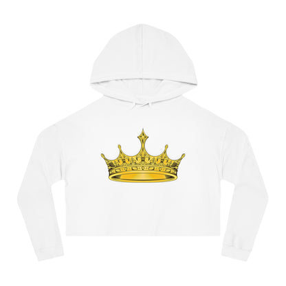 Cropped Hooded Sweatshirt - Crown