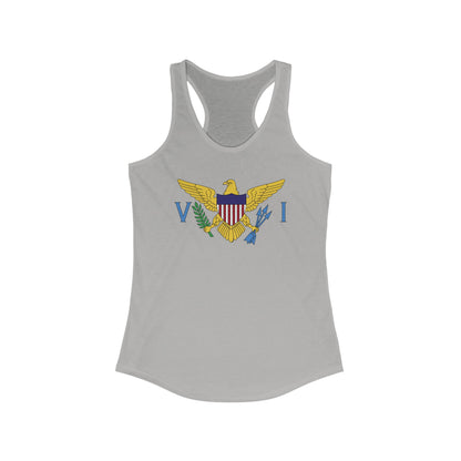 Racerback Tank - U.S. Virgin Islands