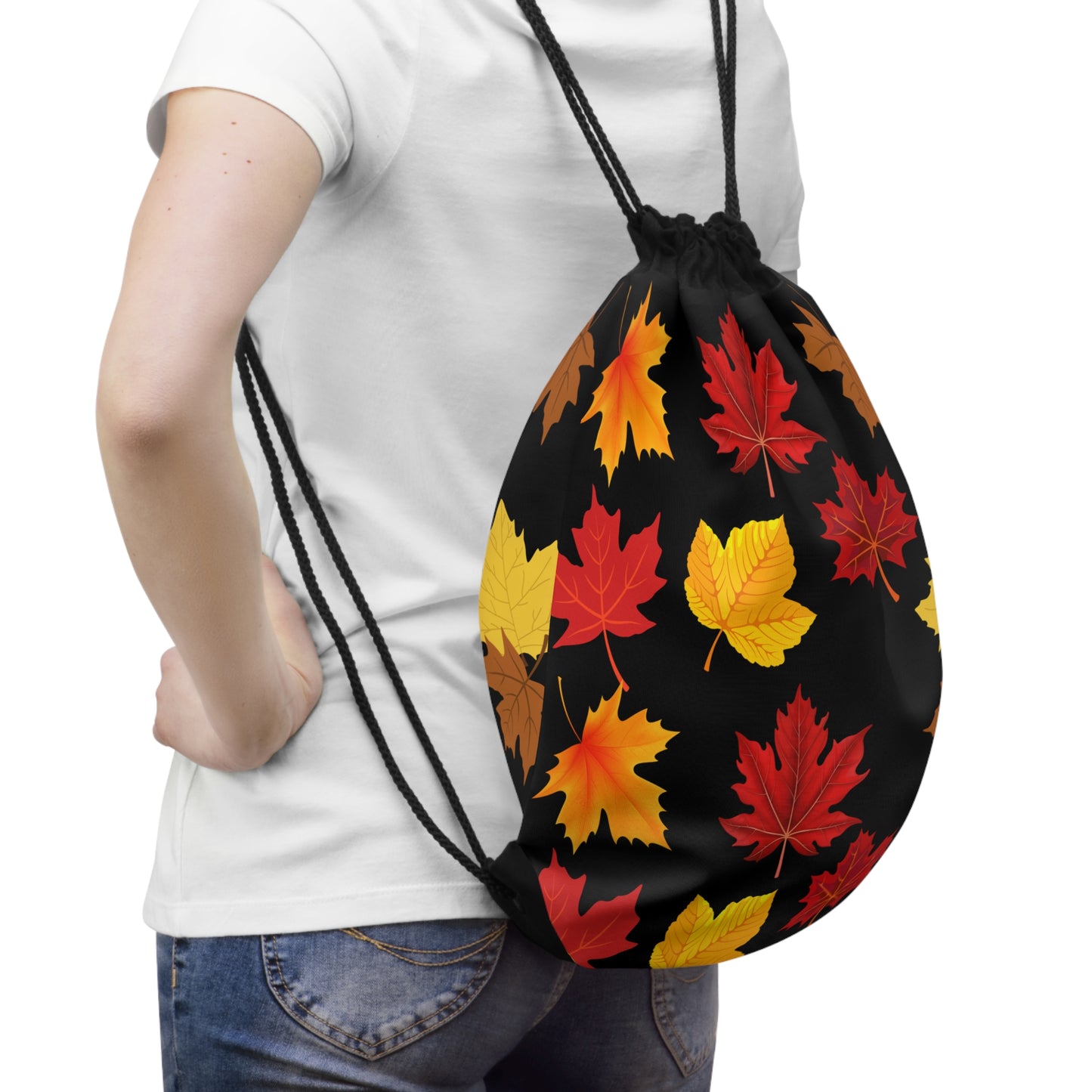Drawstring Bag - Fall Leaves