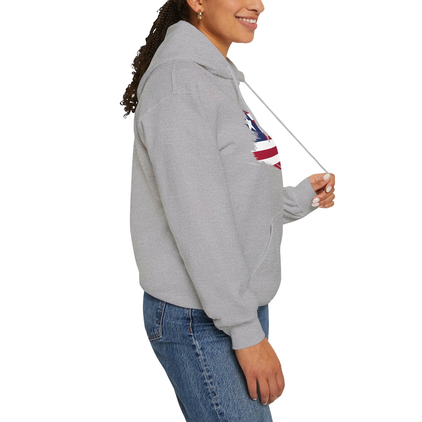 Unisex Hooded Sweatshirt - Liberia