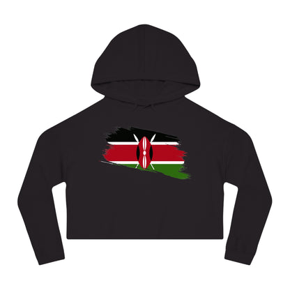 Cropped Hooded Sweatshirt - Kenya
