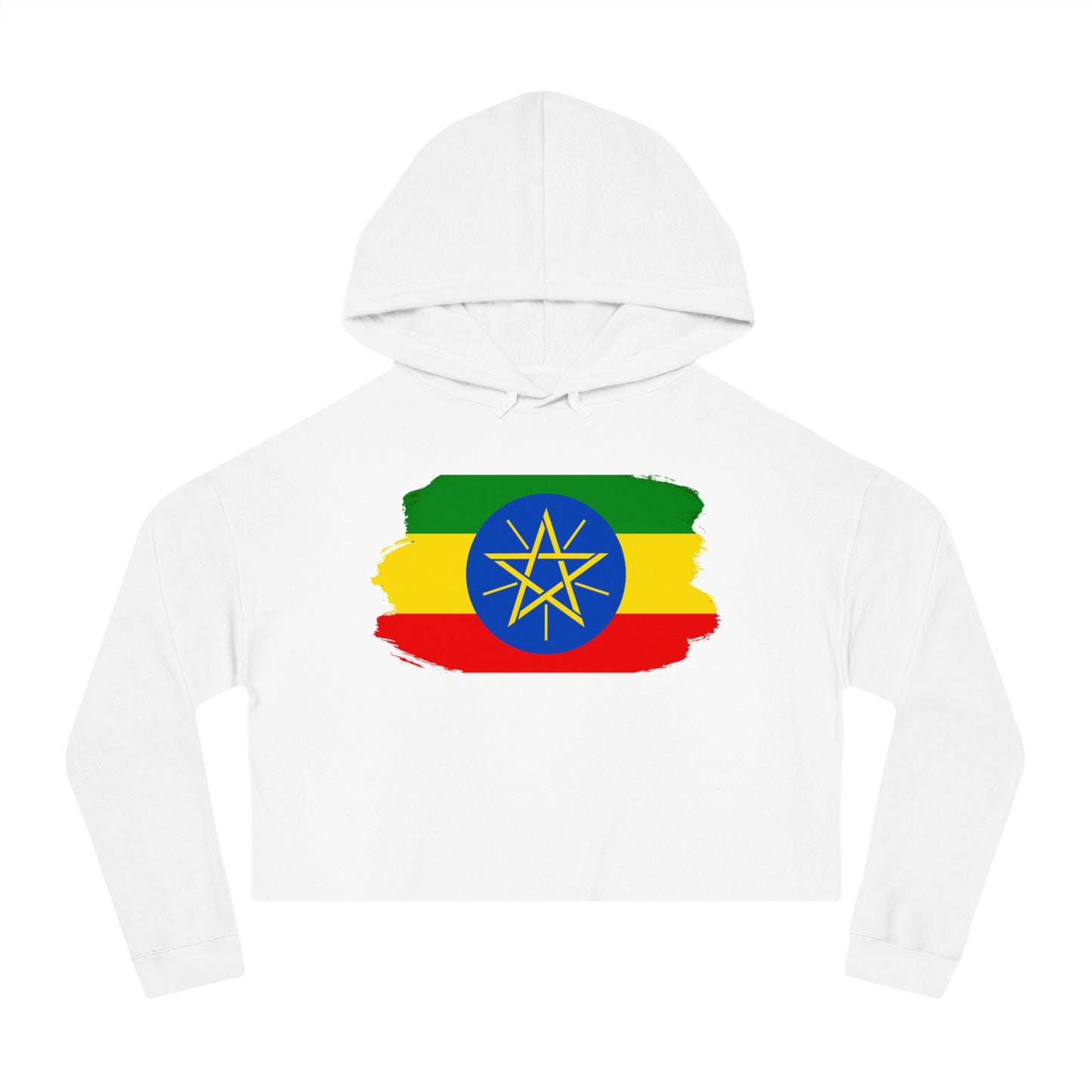 Cropped Hooded Sweatshirt - Ethiopia