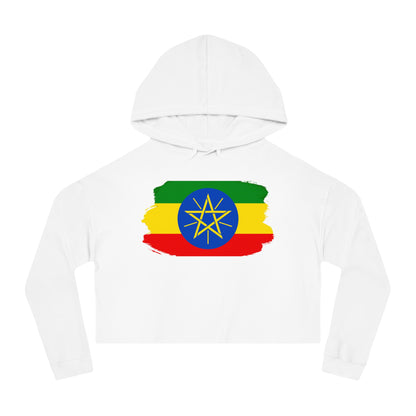 Cropped Hooded Sweatshirt - Ethiopia