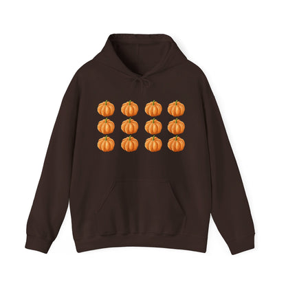 Unisex Hooded Sweatshirt - Fall Pumpkins