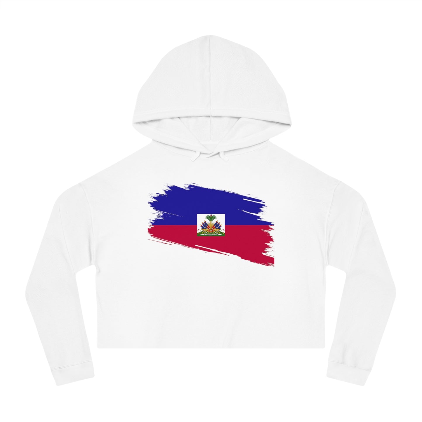 Cropped Hooded Sweatshirt - Haiti