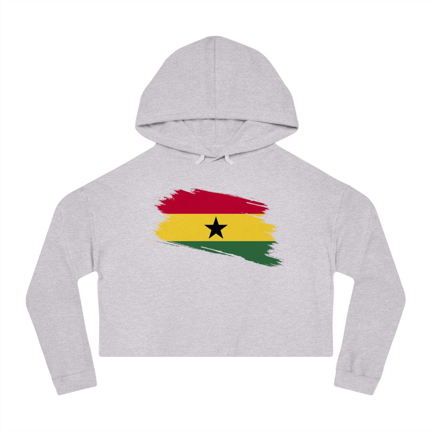 Cropped Hooded Sweatshirt - Ghana