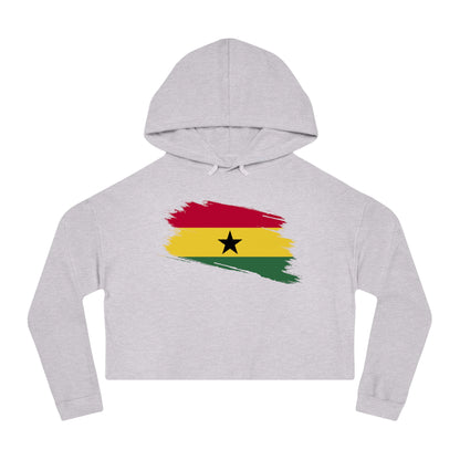 Cropped Hooded Sweatshirt - Ghana
