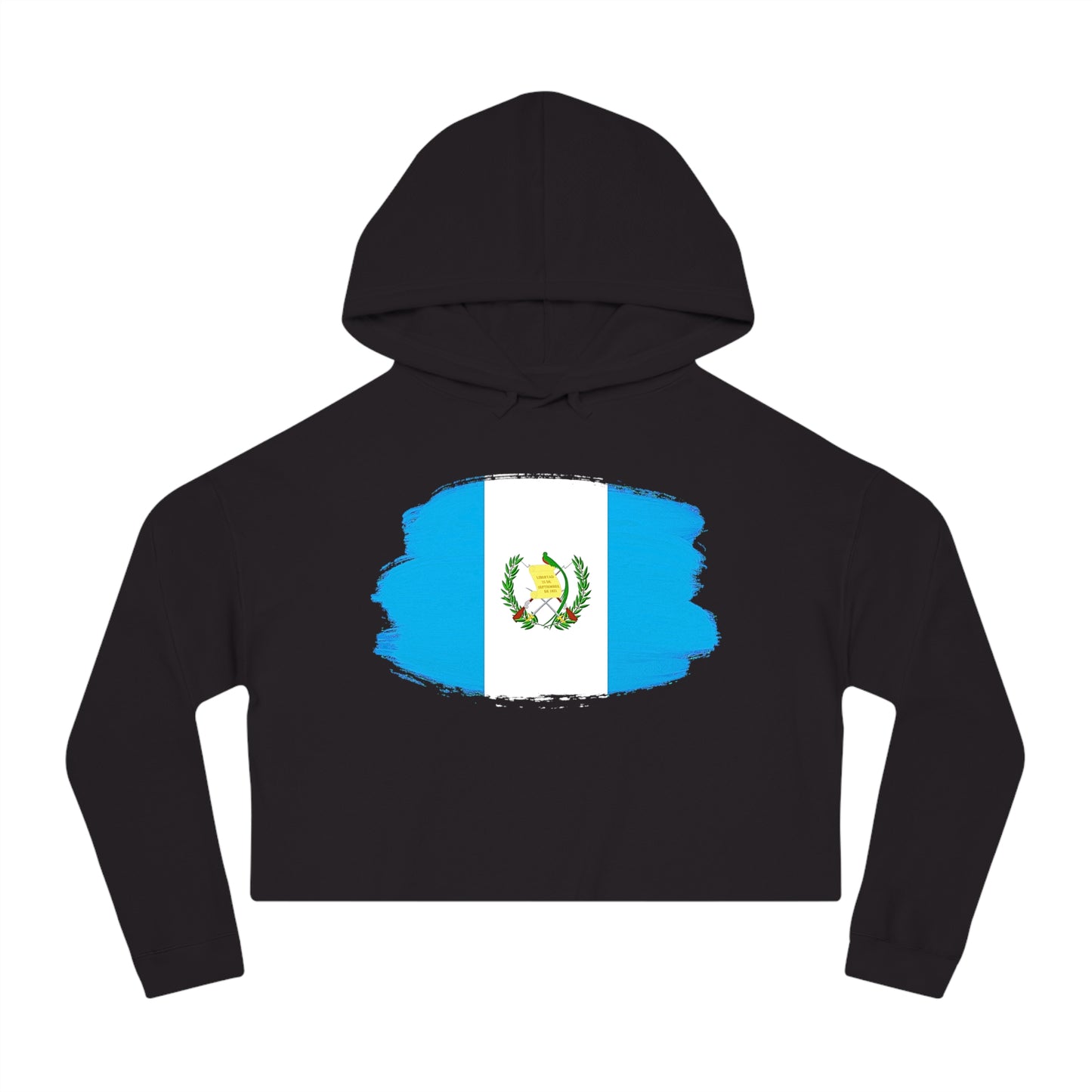 Cropped Hooded Sweatshirt - Guatemala