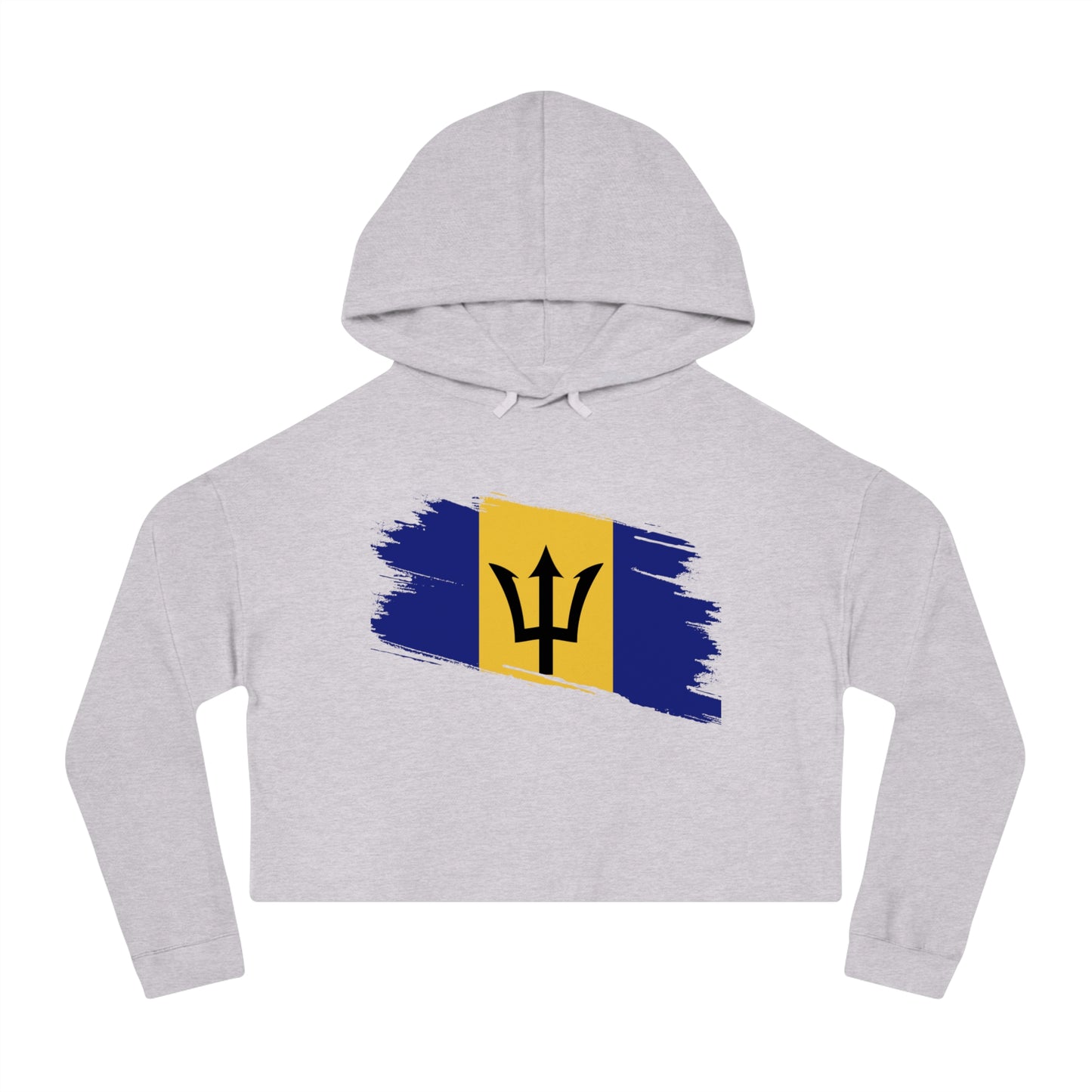 Cropped Hooded Sweatshirt - Barbados