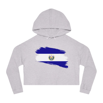 Cropped Hooded Sweatshirt - El Salvador