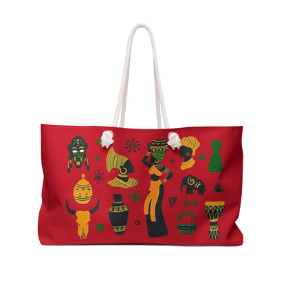 Weekender Bag - African Montage