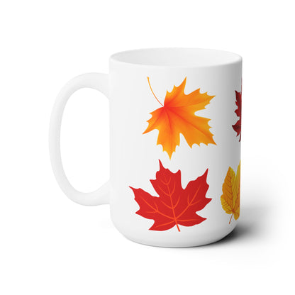 Ceramic Mug - Fall Leaves