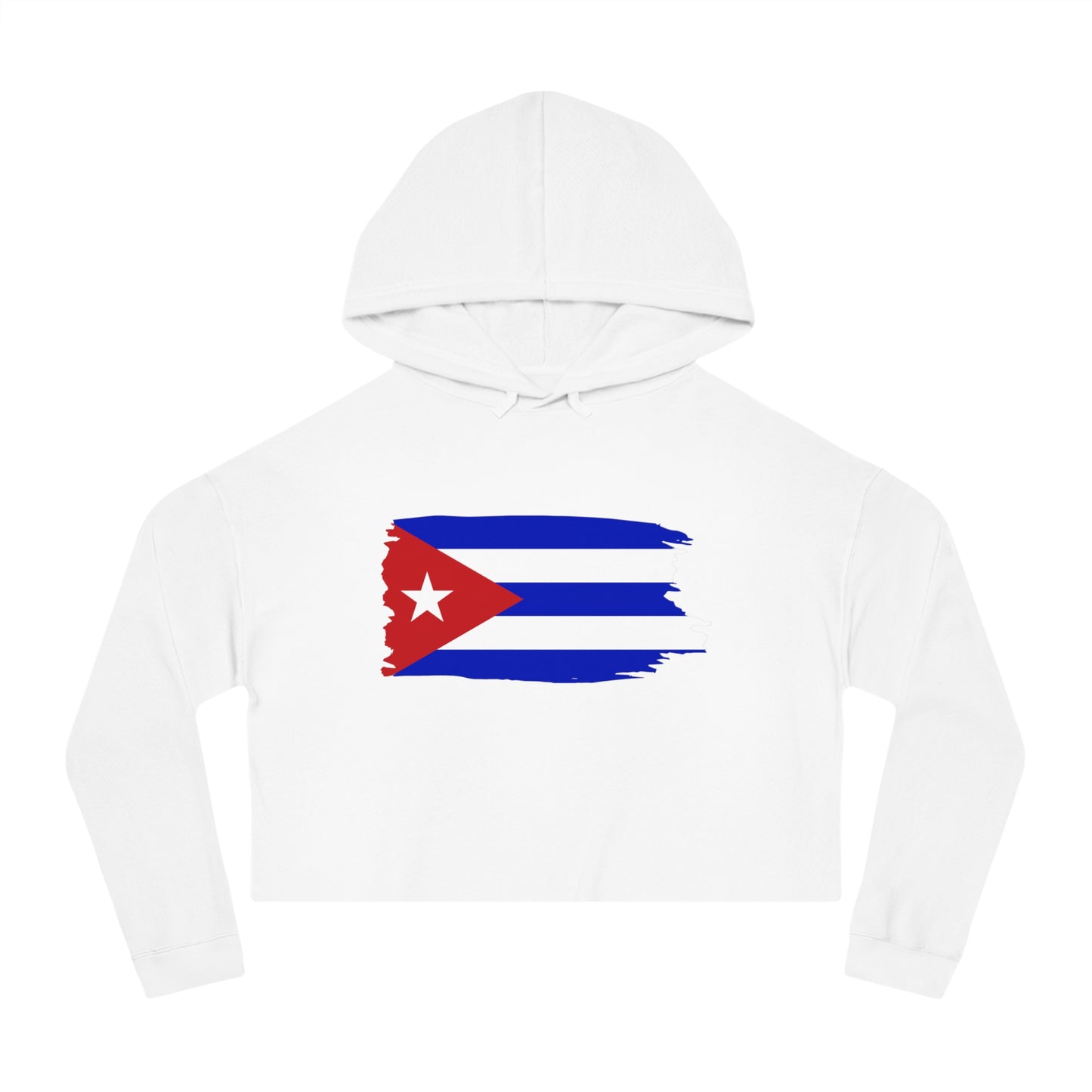Cropped Hooded Sweatshirt - Cuba