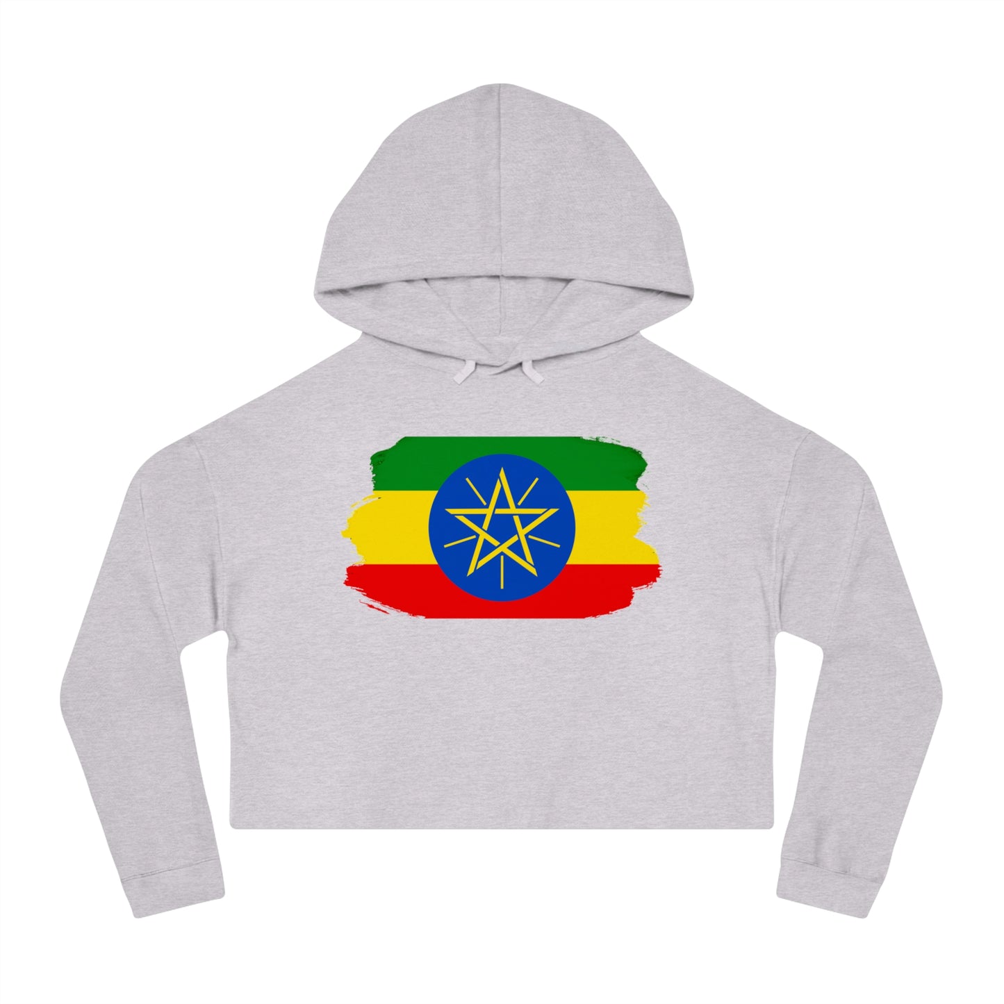 Cropped Hooded Sweatshirt - Ethiopia