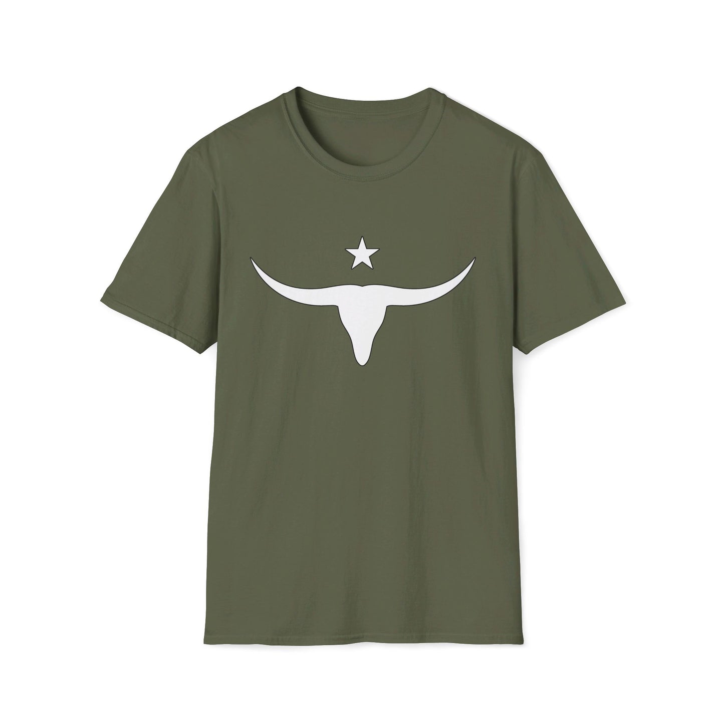 Unisex Softstyle T-Shirt - Long Horn