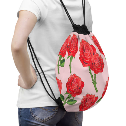Drawstring Bag - Rosas