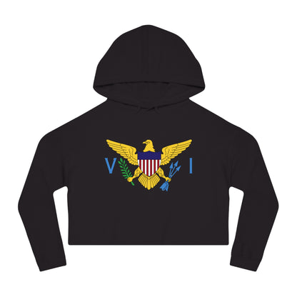 Cropped Hooded Sweatshirt - U.S. Virgin Islands