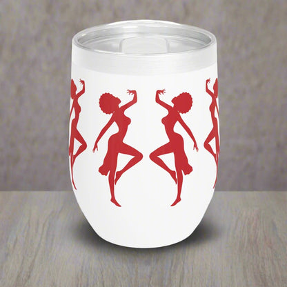 Wine Tumbler - African Dance