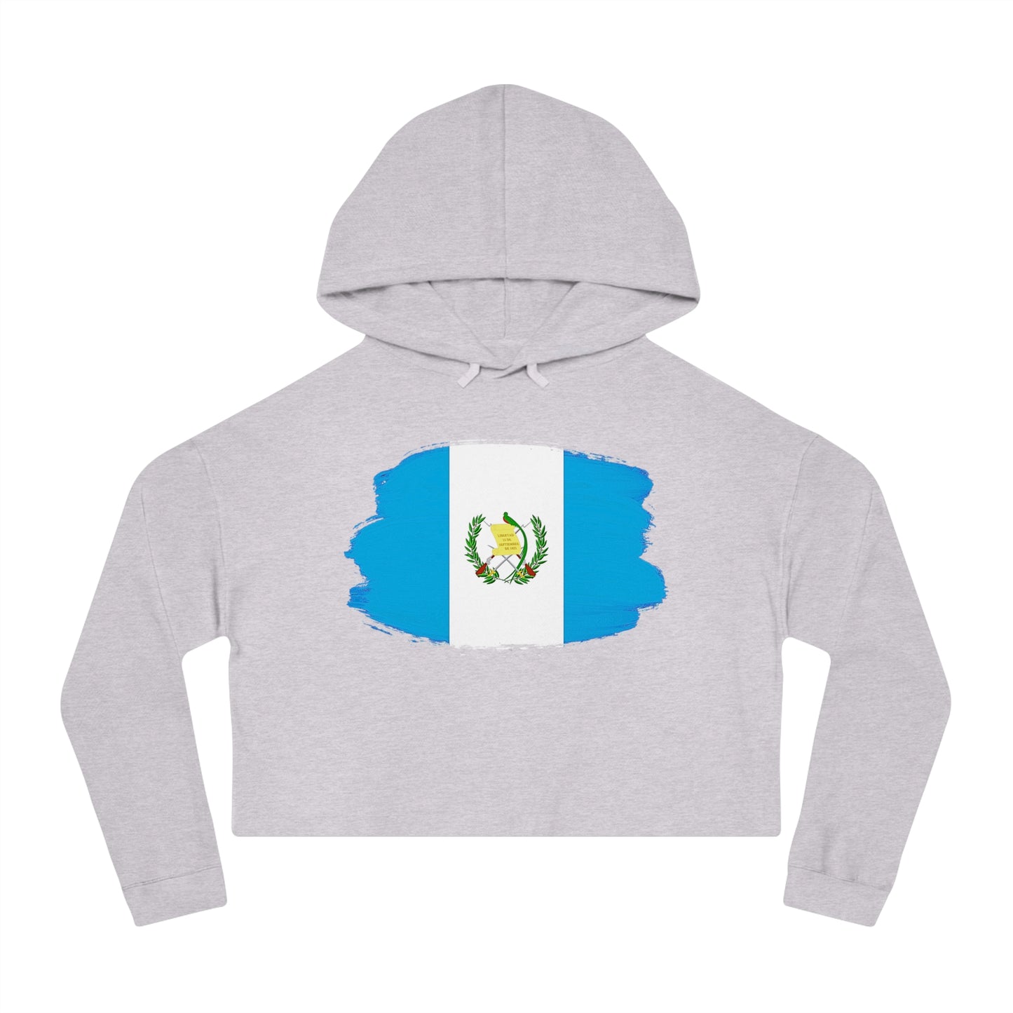 Cropped Hooded Sweatshirt - Guatemala