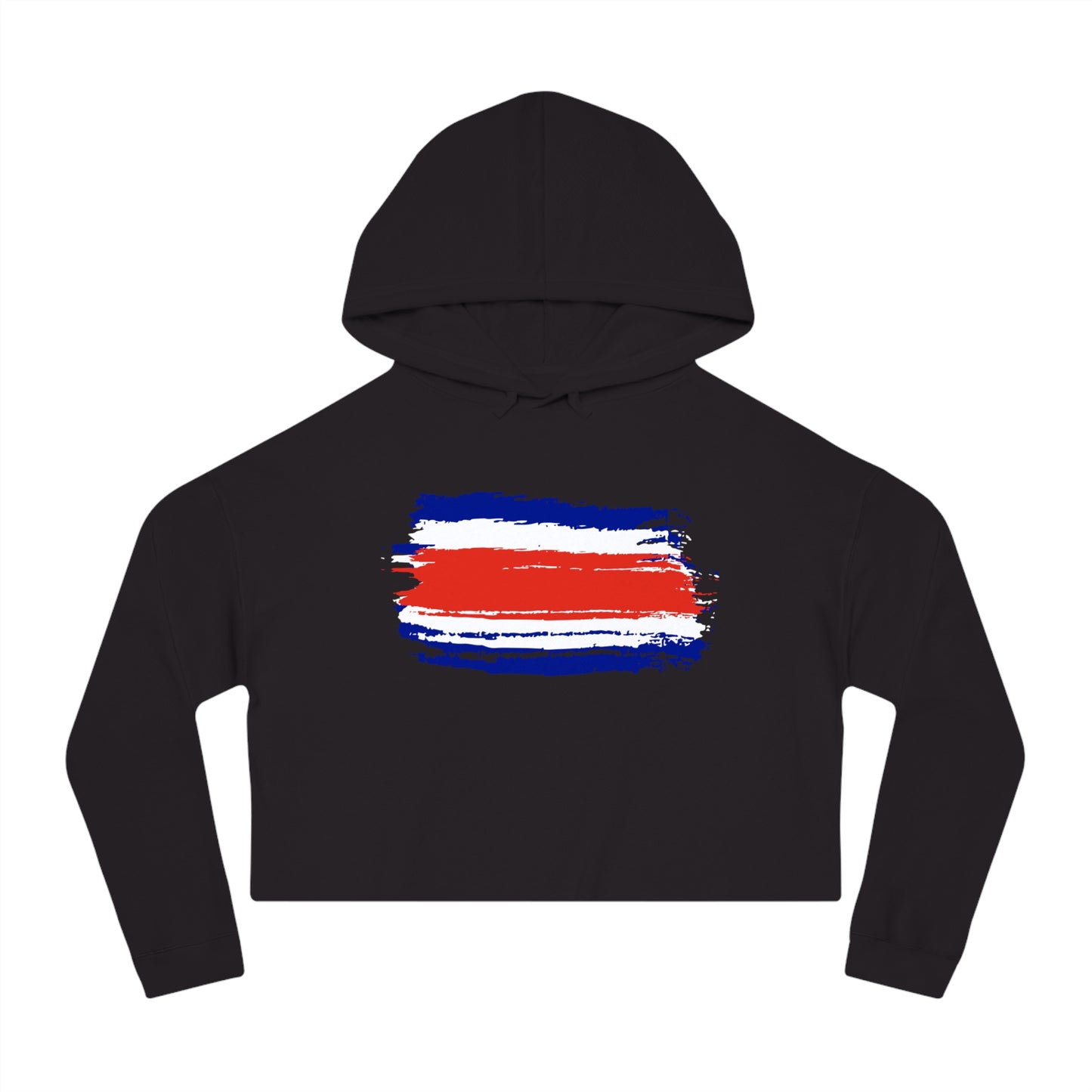 Cropped Hooded Sweatshirt - Costa Rica