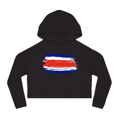 Cropped Hooded Sweatshirt - Costa Rica