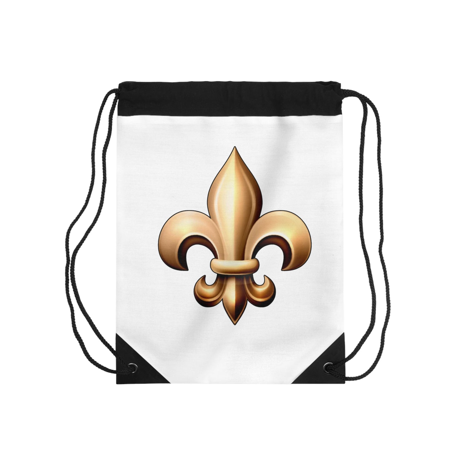 Drawstring Bag - Fleur De Lis