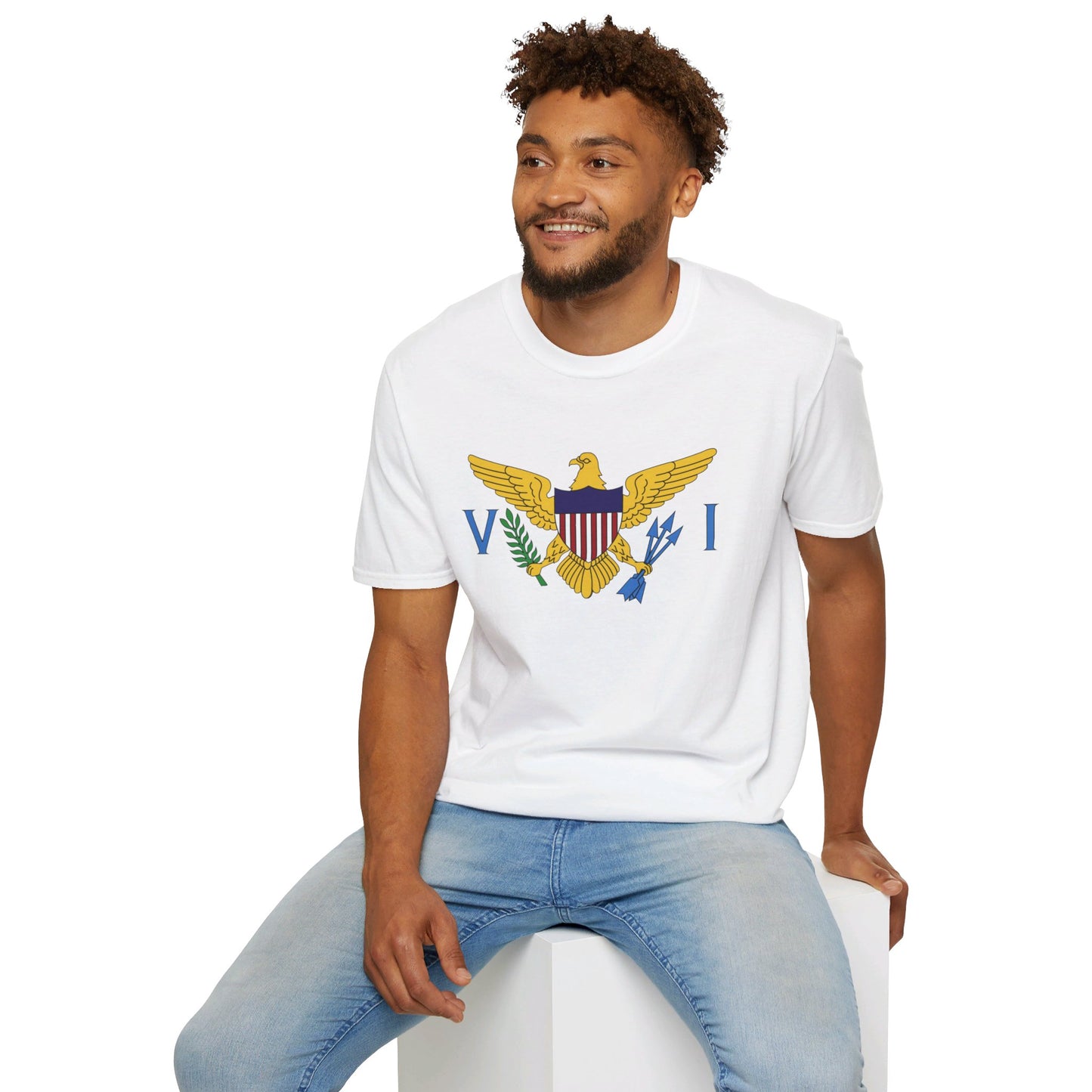 Unisex Softstyle T-Shirt - U.S. Virgin Islands