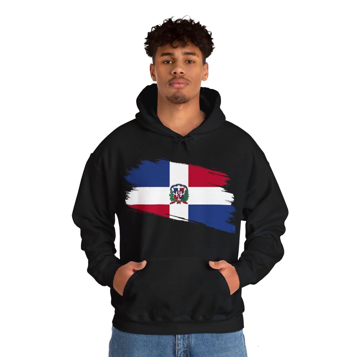 Unisex Hooded Sweatshirt - Dominican Republic