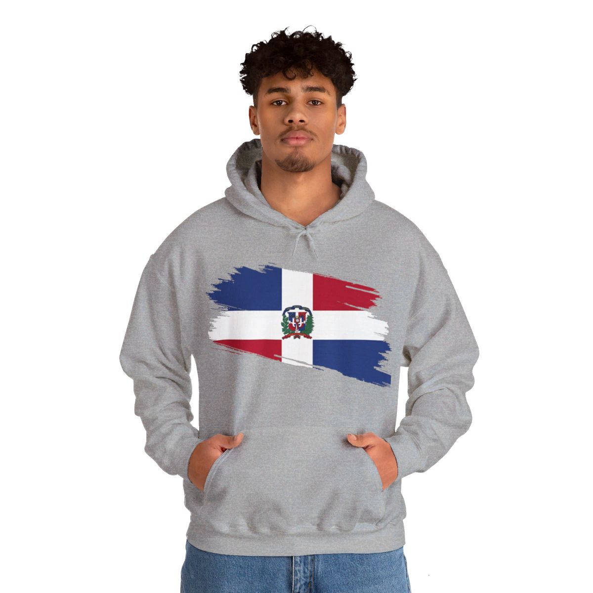 Unisex Hooded Sweatshirt - Dominican Republic