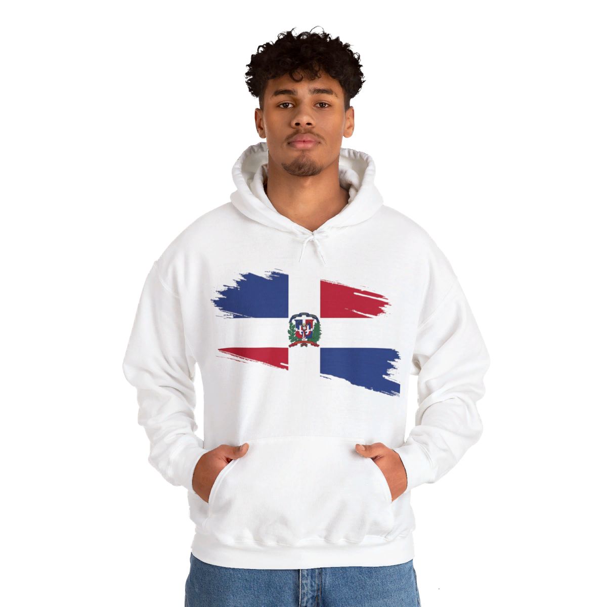 Unisex Hooded Sweatshirt - Dominican Republic