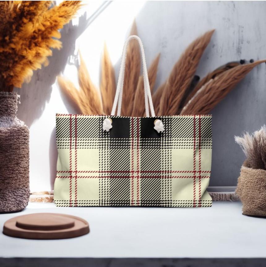 Weekender Bag - Comfy Flannel