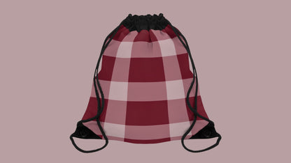 Drawstring Bag - Fall Flannel