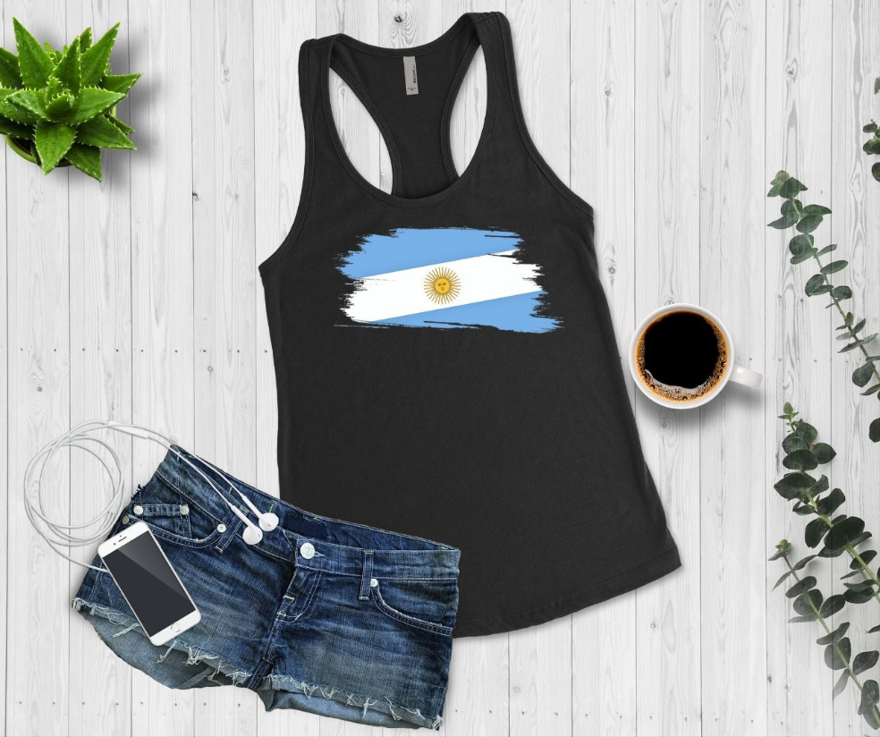 Racerback Tank - Argentina