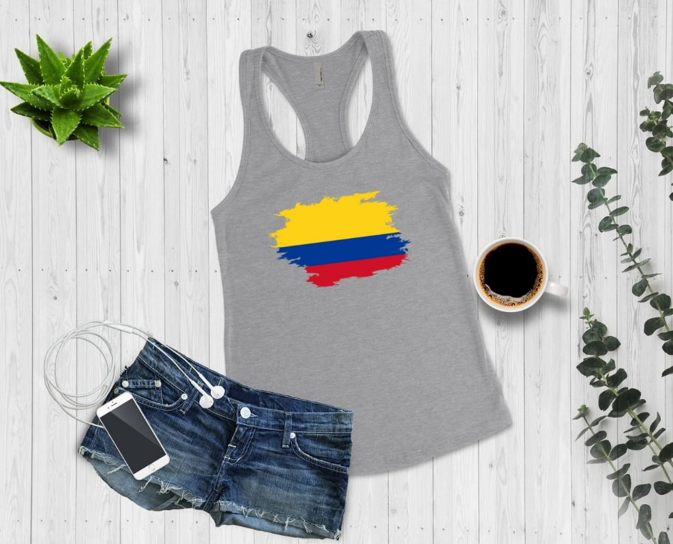 Racerback Tank - Colombia
