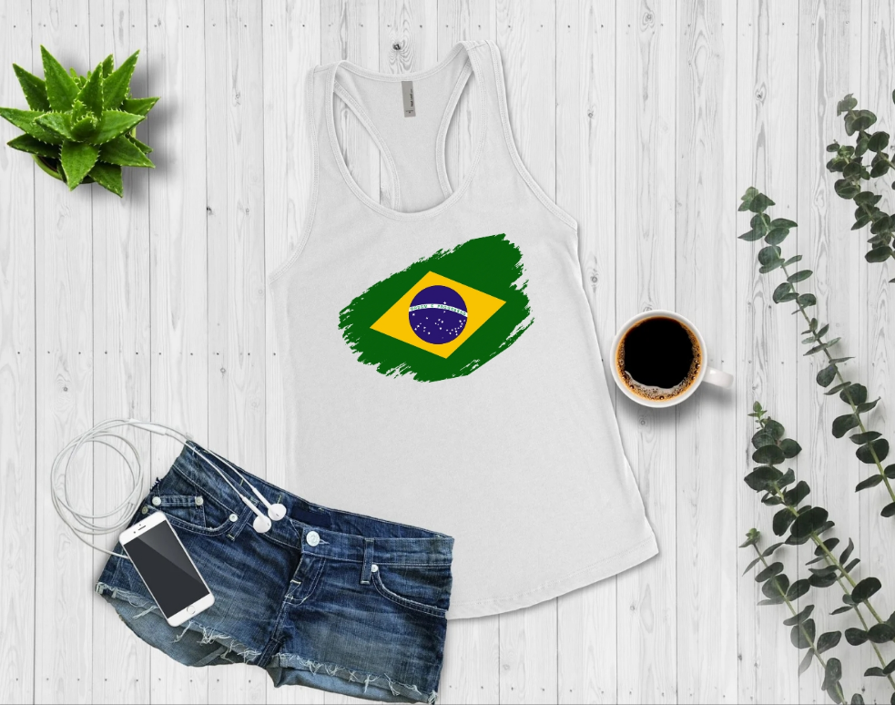 Racerback Tank - Brazil