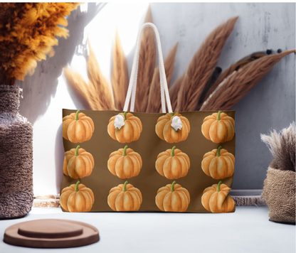 Weekender Bag - Fall Pumpkins