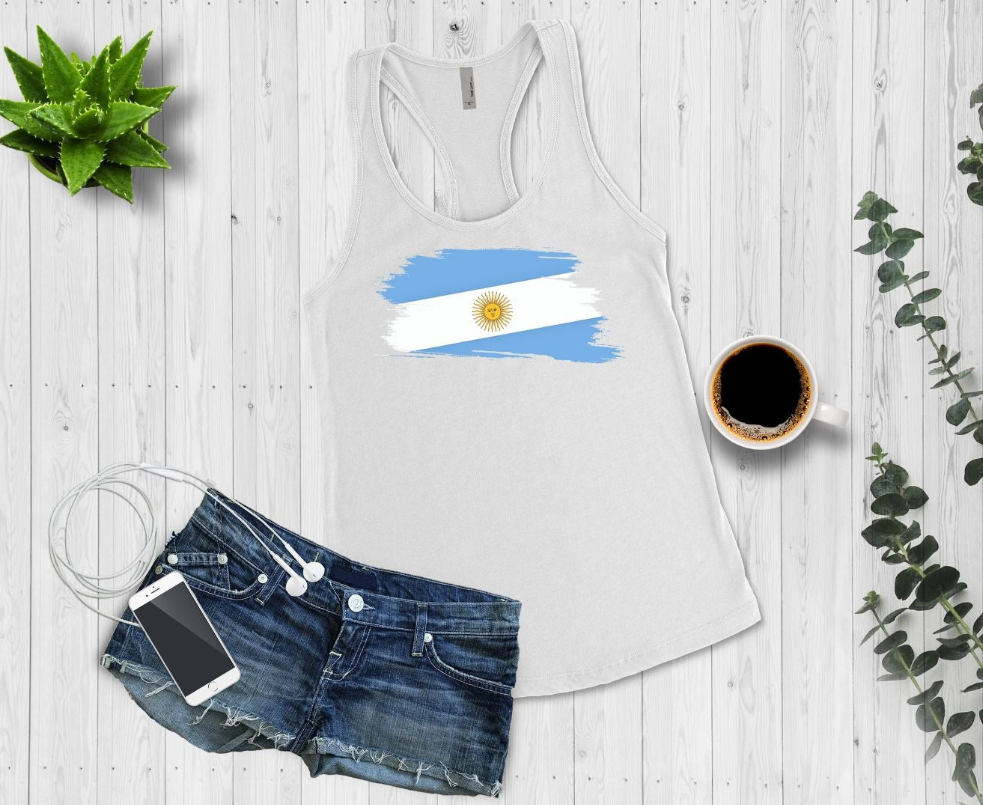 Racerback Tank - Argentina