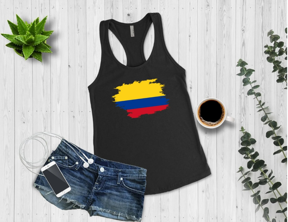 Racerback Tank - Colombia